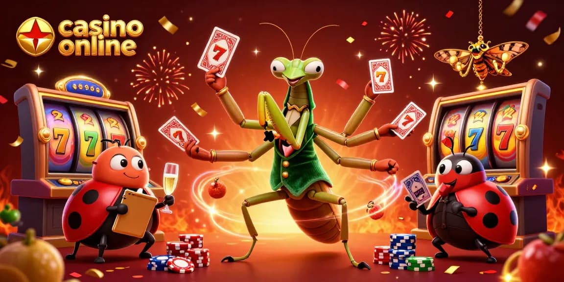 Joacă la casino online cu păcănele și personaje pline de viață în scene festive.