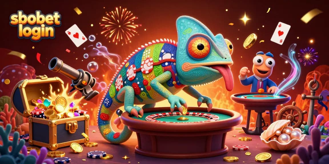 Engage with sbobet login for seamless betting access while enjoying vibrant casino-themed visuals.