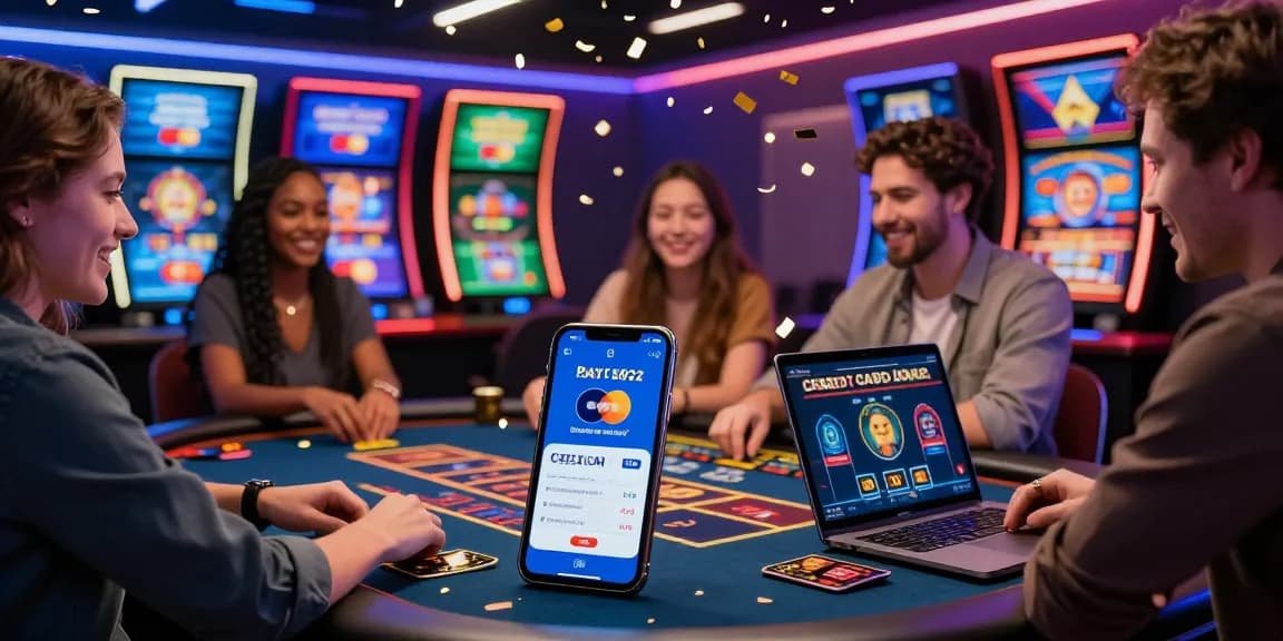 Engaged players enjoying vibrant games at credit card casinos in the online gaming world featuring Visa, Mastercard, and various exciting features at https://brcs.co.uk.