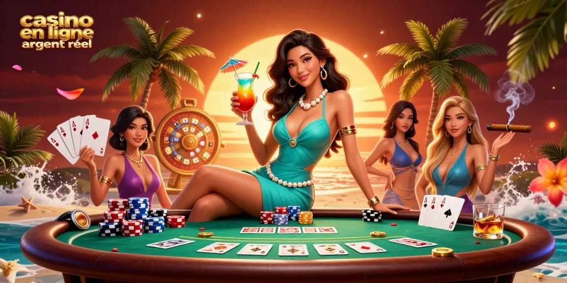 Vivez l'excitation des casino en ligne argent réel avec des personnages vibrants et des éléments de jeu dynamiques.