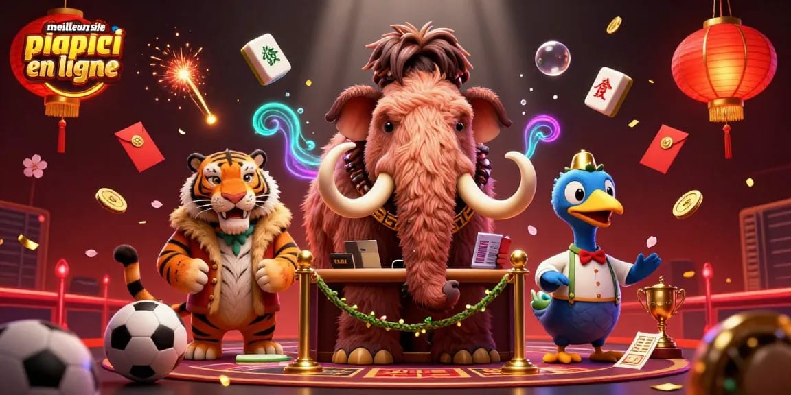 Pariez en toute confiance sur le meilleur site de pari en ligne avec notre illustration dynamique montrant une soirée animée au casino.
