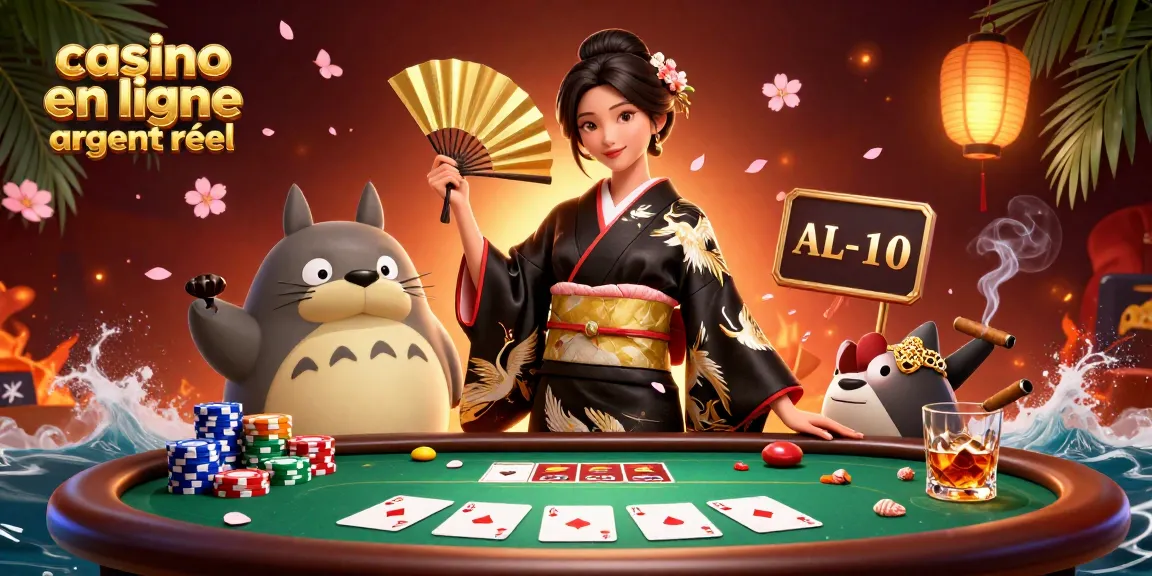 Découvrez l'excitation du jeu d'argent réel au casino en ligne argent réel avec des illustrations 3D vibrantes.
