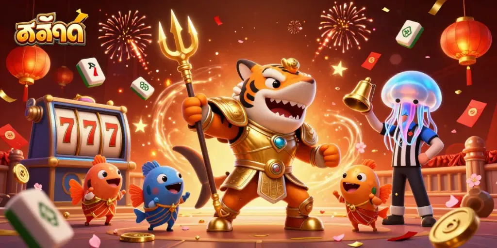 สล็อต เสี่ยงโชคไปกับเกมคาสิโนในงานเทศกาลใต้ทะเล