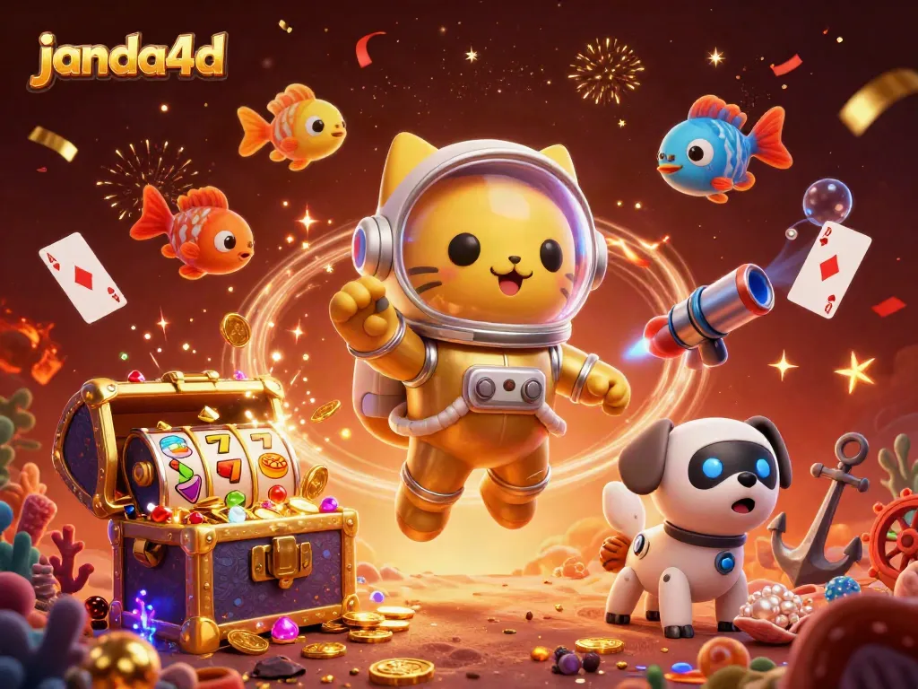 Janda4d menghadirkan permainan slot dengan elemen menarik dalam ilustrasi 3D yang kaya detail.