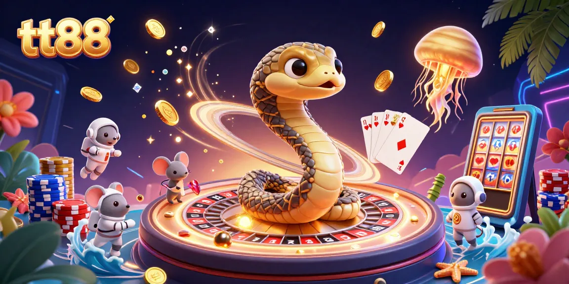 tt88 players enjoy thrilling stakes with a cosmic twist in this vibrant casino scene.