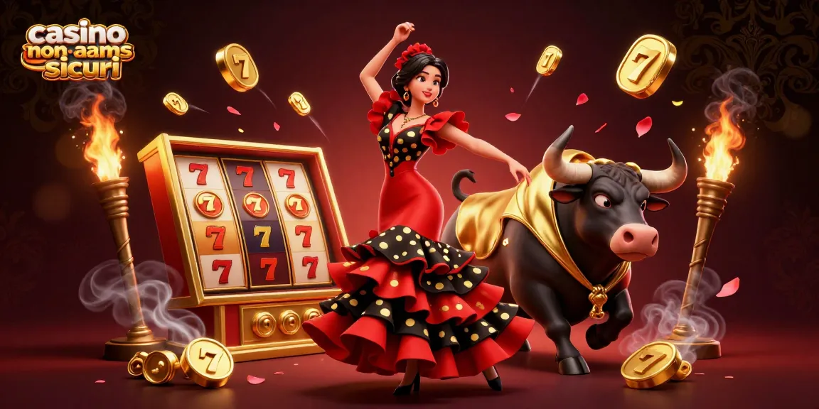 Interagisci con i casino non aams sicuri attraverso un'illustrazione 3D vivace che presenta scene dinamiche ed elementi delle slot.