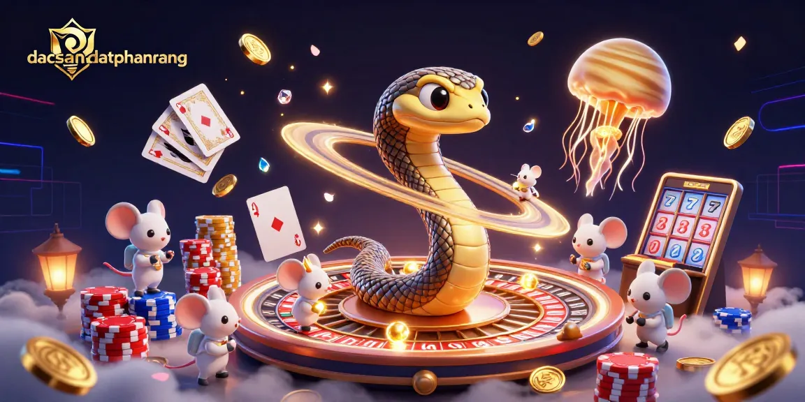 Engage in thrilling bets at dacsandatphanrang with 3D roulette, cosmic dealer, and vibrant visuals
