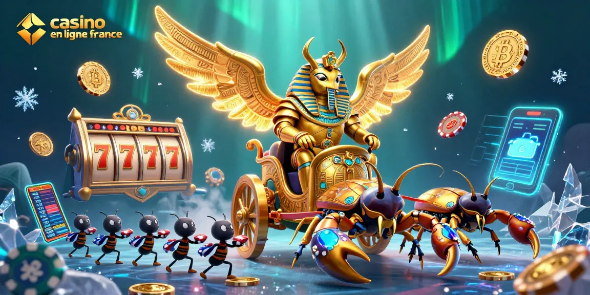 Jouez sur un casino en ligne France avec des jeux de machines à sous et des personnages en 3D.