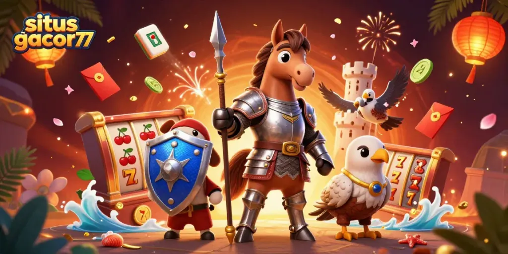 situs gacor77 memberikan pengalaman bermain slot yang memukau dengan nuansa penuh warna dan elemen menarik.