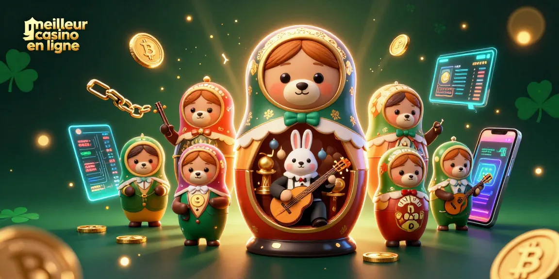 Vivez une action palpitante au meilleur casino en ligne avec des ours de dessin animé et des éléments crypto.