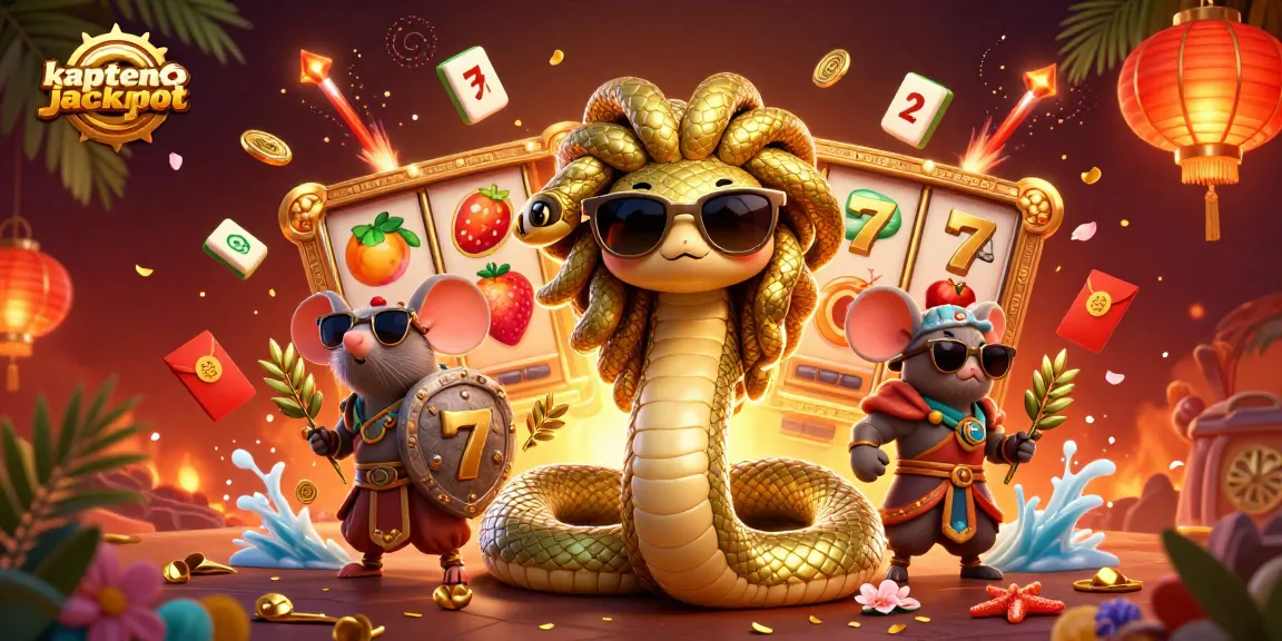 Experience the excitement of kaptenjackpot with colorful casino elements and engaging characters.