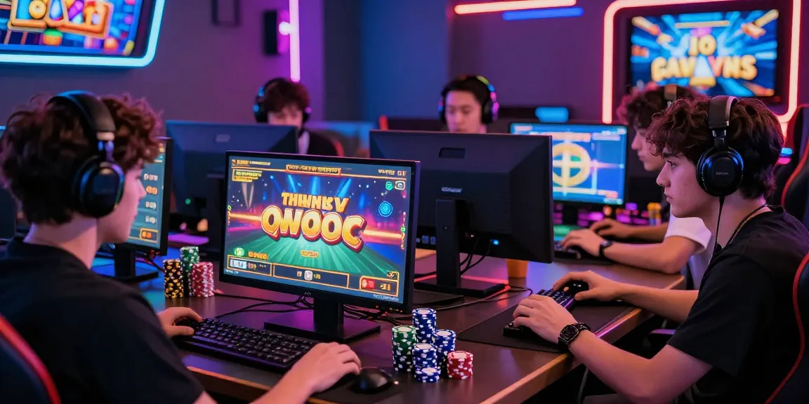 Pengalaman bermain SLOT GACOR yang seru dengan pemain antusias dan grafik penuh warna.