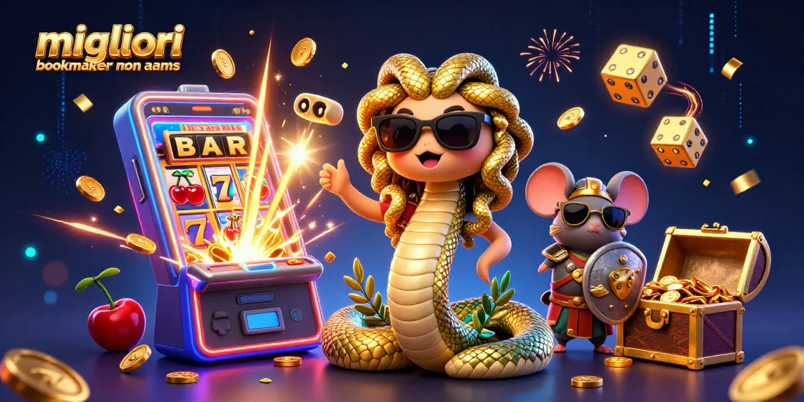 Scopri i migliori bookmaker non AAMS mentre scommetti su slot e giochi di casinò online.