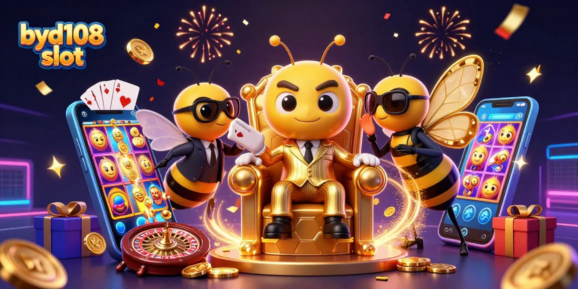 Menangkan hadiah di byd108 slot dengan bumblebee bos kasino dalam adegan menawan ini