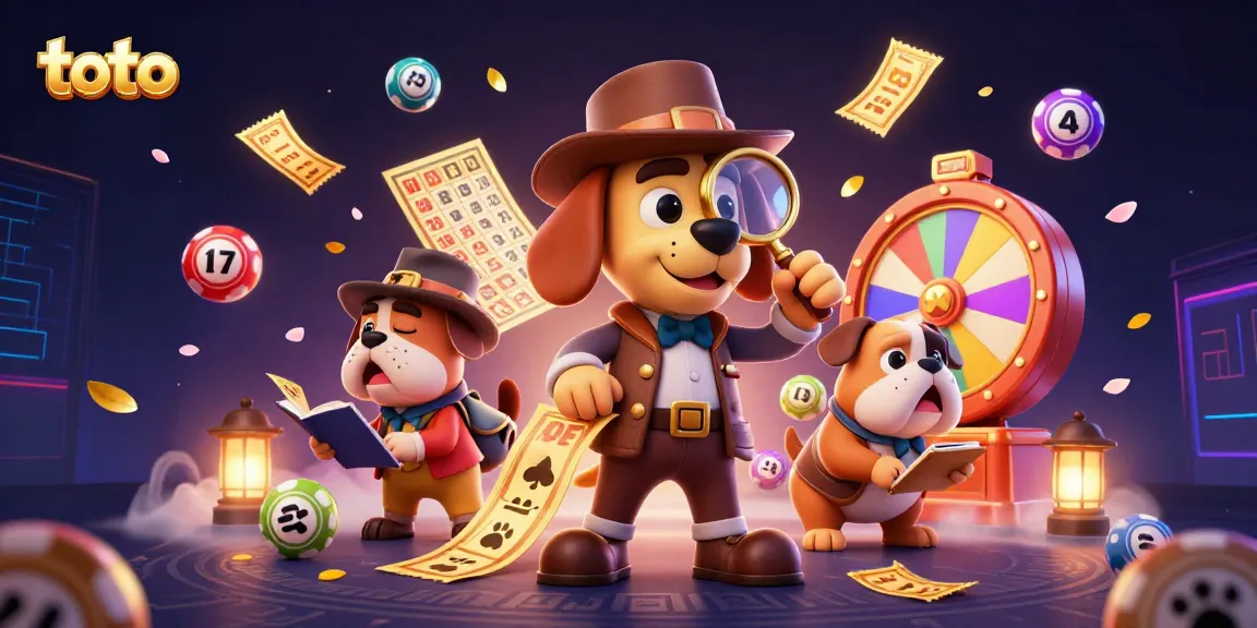 Play exciting casino games with toto as the bloodhound detective explores clues in a vibrant scene.