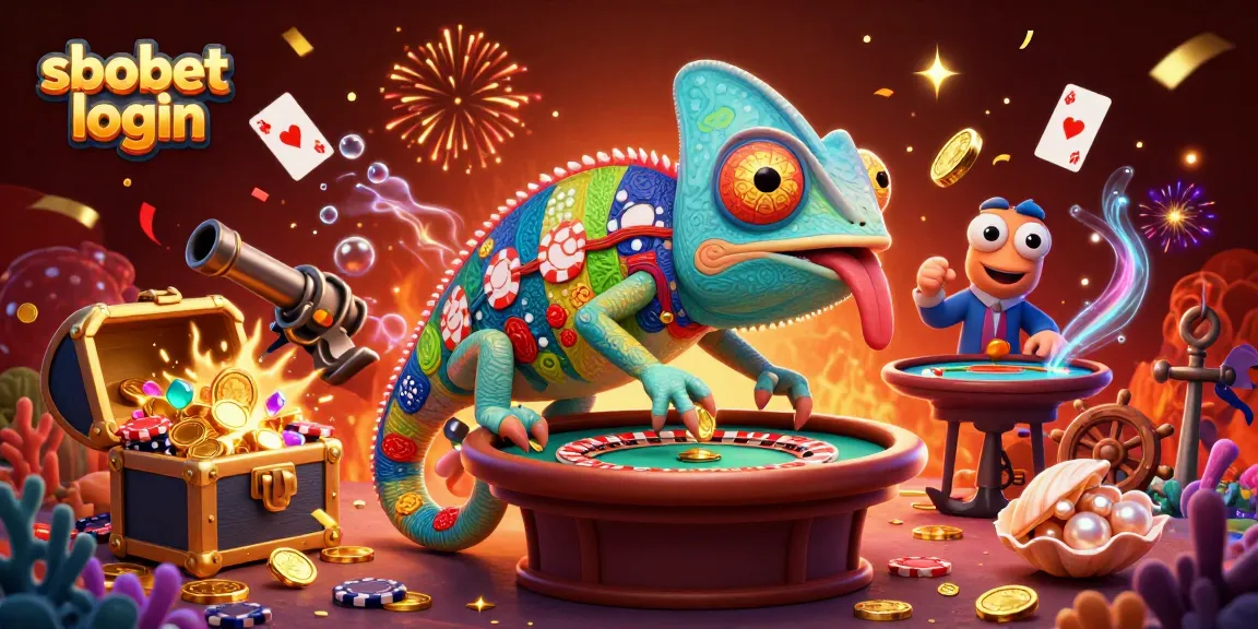 Engage with sbobet login for seamless betting access while enjoying vibrant casino-themed visuals.