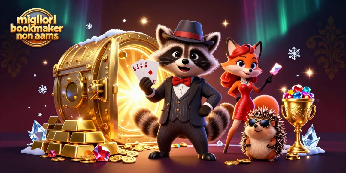 Impara a vincere con i migliori bookmaker non aams in una scena ricca di dettagli e oro.