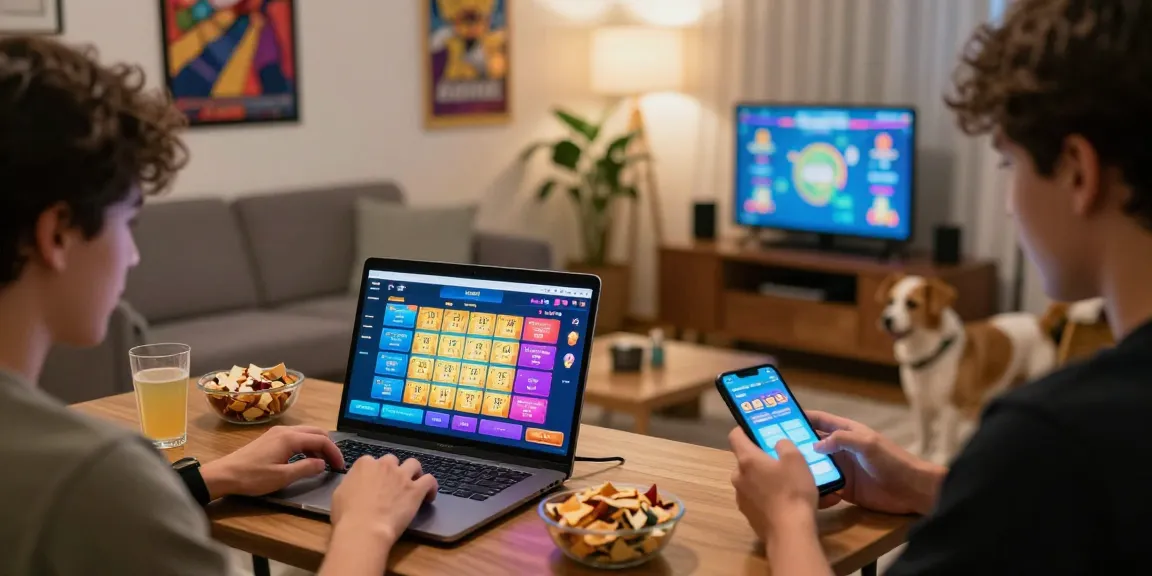 Permainan togel online di diana4d dengan pemain fokus dan suasana santai.