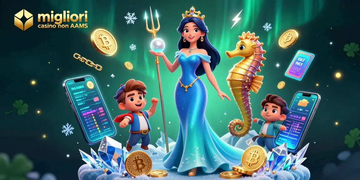 Interagisci con i migliori migliori casino non AAMS che presentano personaggi 3D vibranti ed elementi crypto.